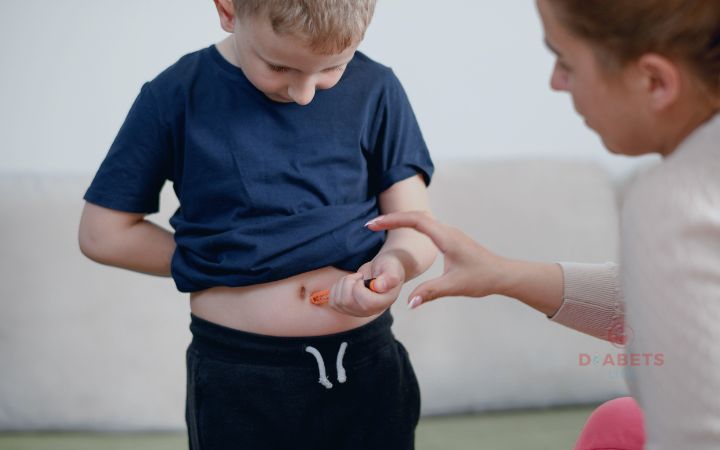 Insulinoterapia para diabetes infantil